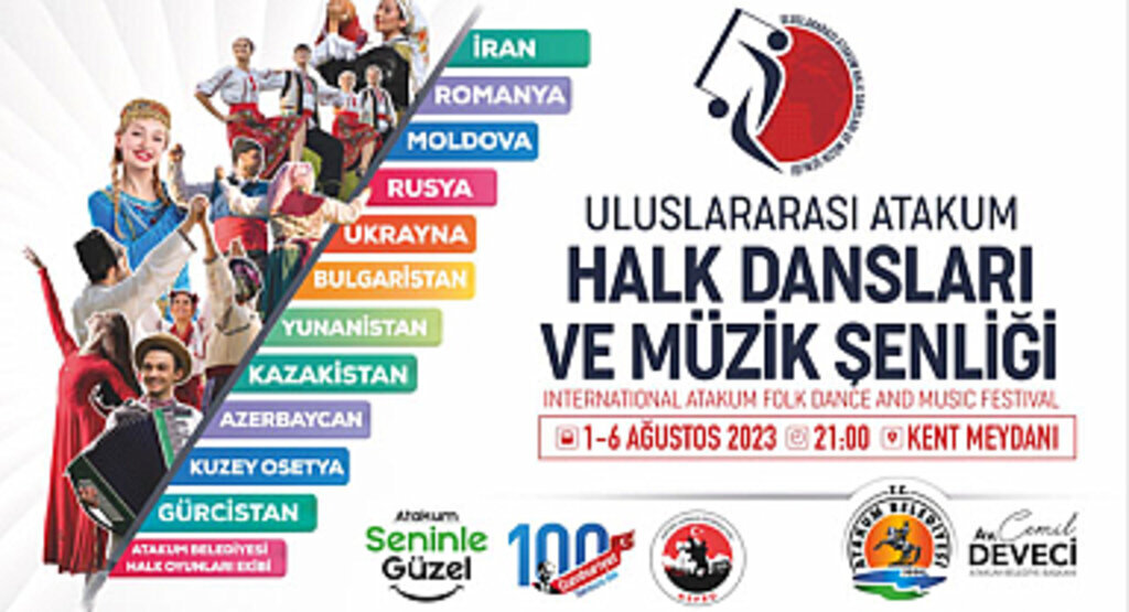 Uluslararası Atakum Halk Dansları ve Müzik Şenliği başlıyor
