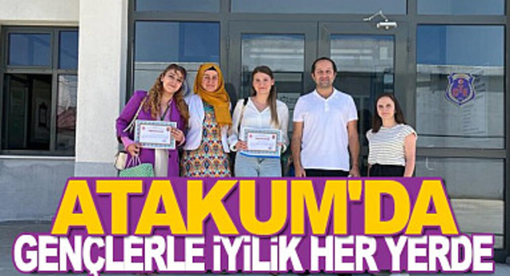 Atakum'da Gençlerle İyilik Her Yerde