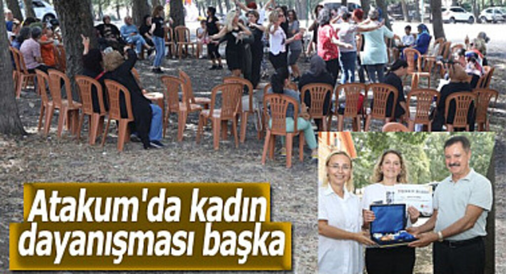 Atakum'da kadın dayanışması başka