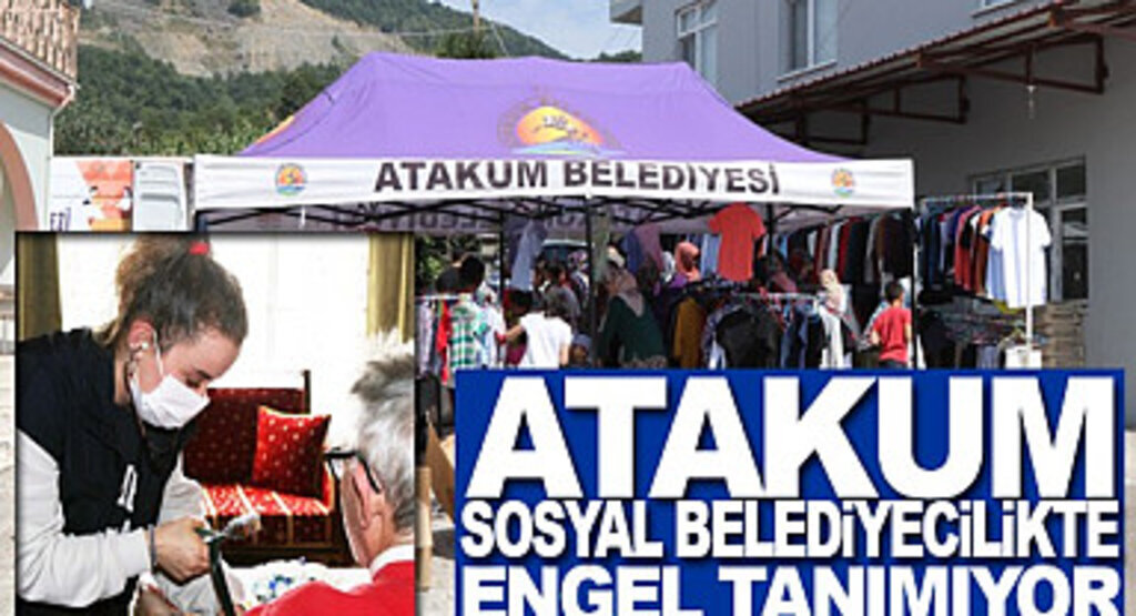 Atakum Sosyal belediyecilikte engel tanımıyor