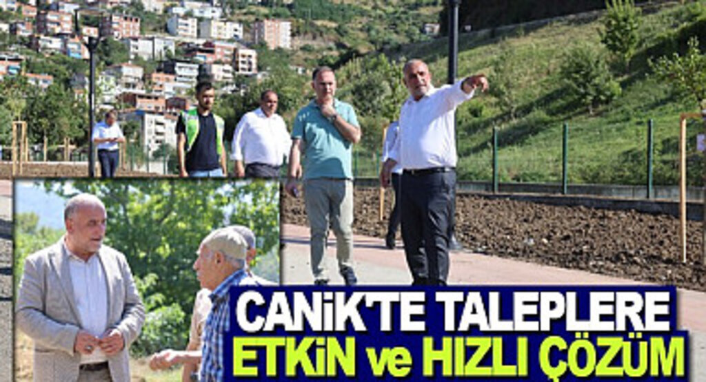 Başkan Sandıkçı: Vatandaşlarımızın taleplerini yerinde dinliyoruz