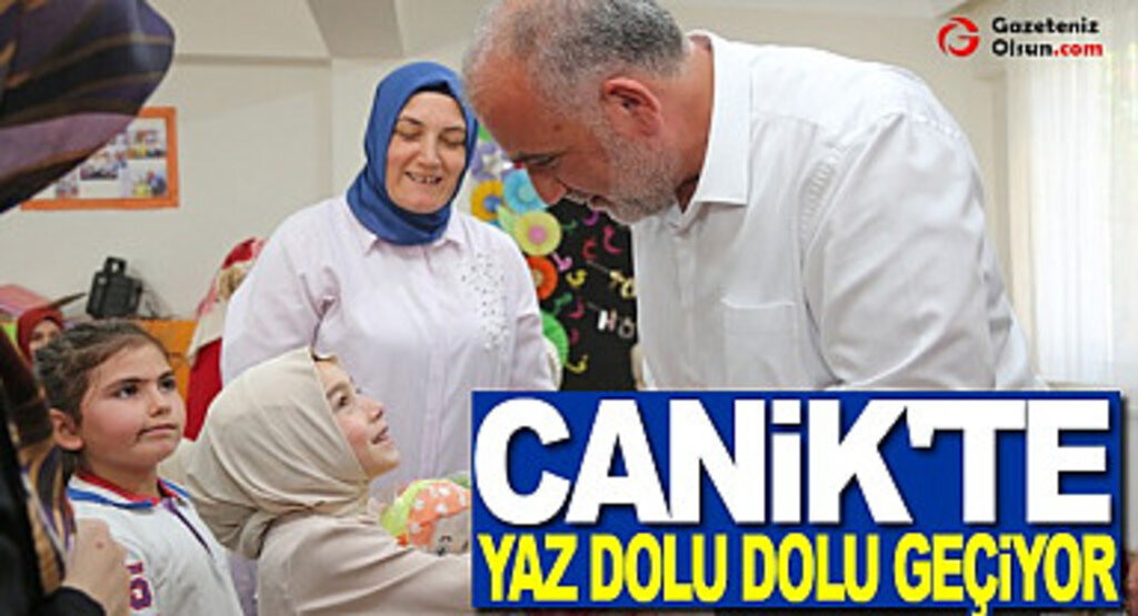 Canik’te Yaz Dolu Dolu Geçiyor