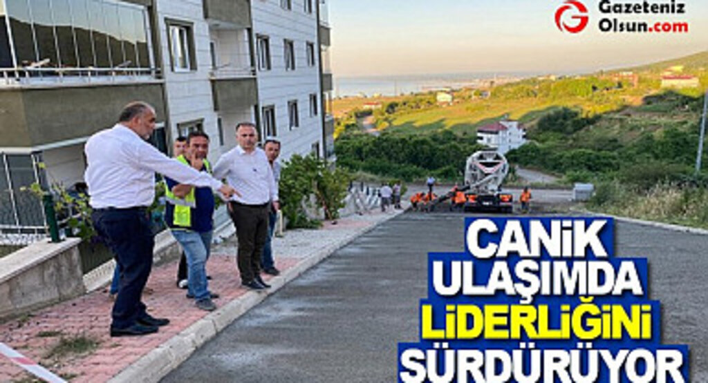 Canik Ulaşımda Liderliğini Sürdürüyor