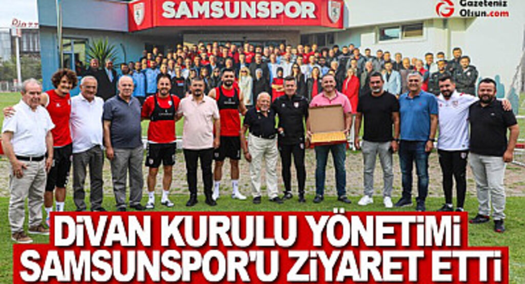 Divan Kurulu Yönetimi Samsunspor'u Ziyaret Etti
