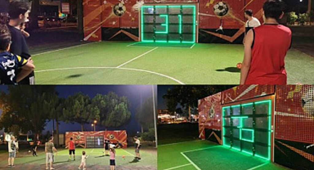 Elektronik Futbol Kalesi’ne yoğun ilgi