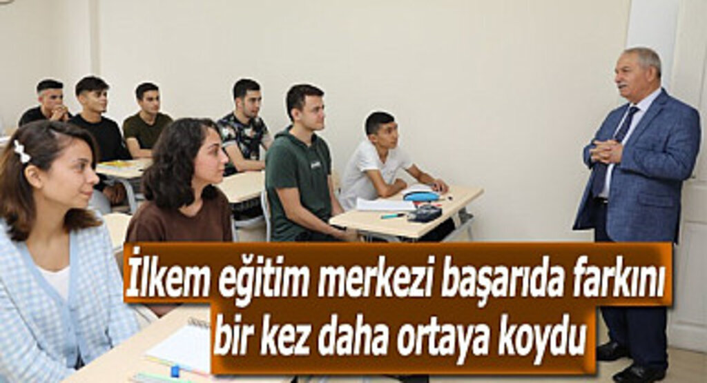 İlkem Eğitim Merkezi başarıda farkını bir kez daha ortaya koydu
