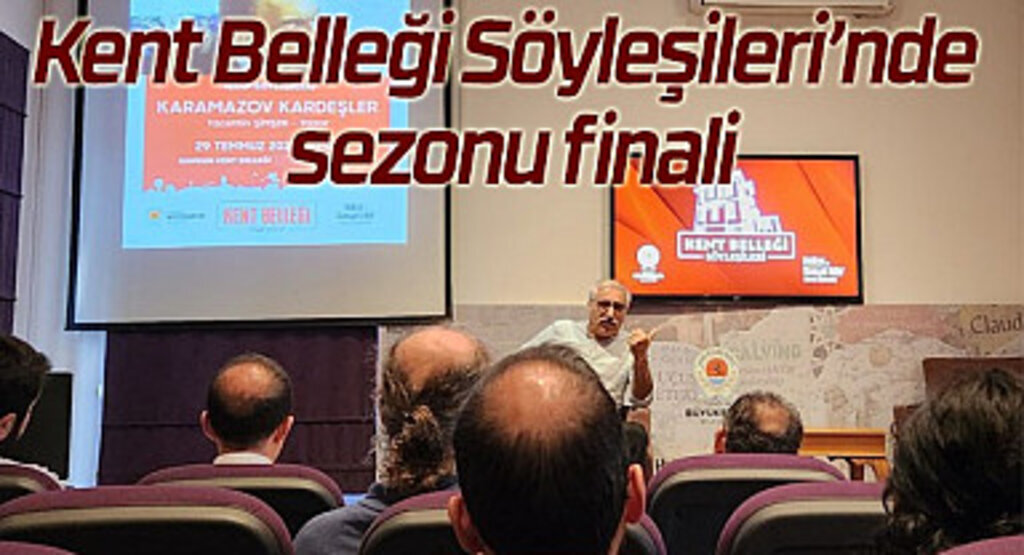 Kent Belleği Söyleşileri’nde sezonu finali