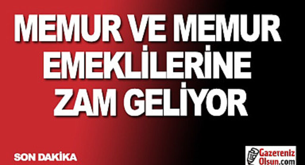 Memur ve memur emeklilerine zam geliyor, 2024'te yüzde 15+10 2025'te ise yüzde 6+5 zam