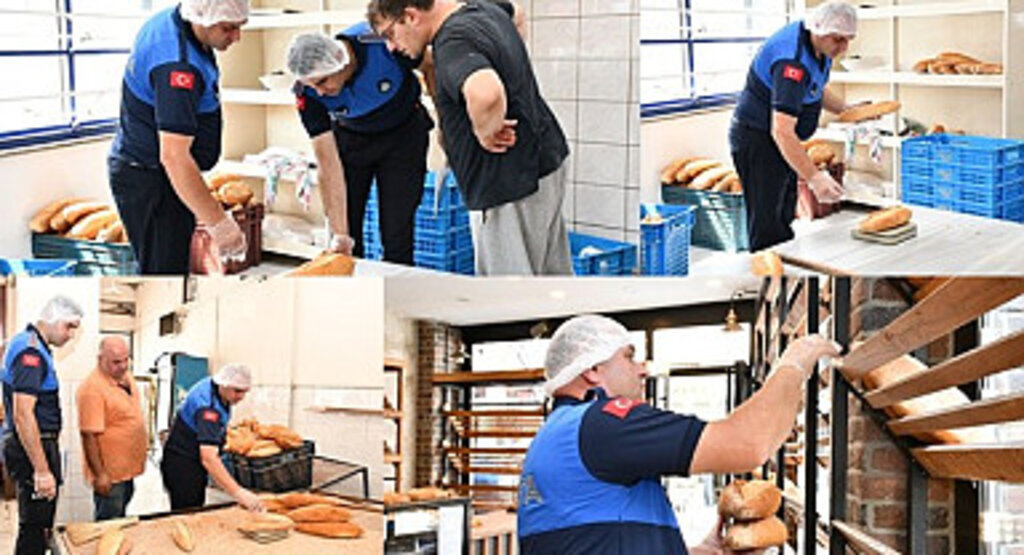 Terme'de fırınlarda gramaj denetimi! Terme Haberleri