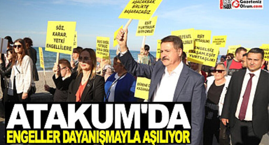 Atakum’da engeller dayanışmayla aşılıyor