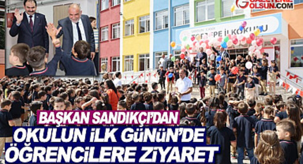 Başkan Sandıkçı: Eğitime dair yeni projeleri ilçemizde hayata geçirmeyi sürdüreceğiz