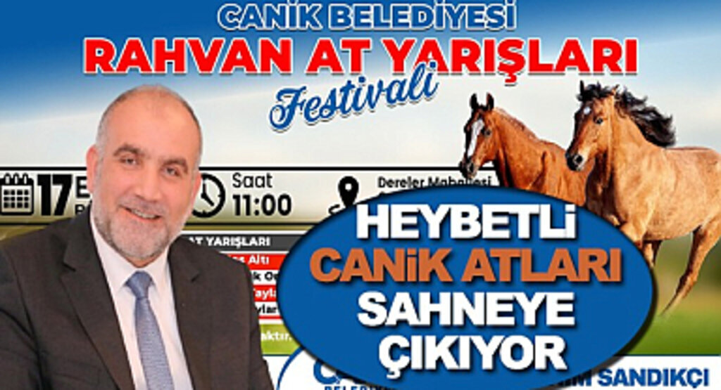 Canik Belediyesi Canik Rahvan At Yarışları Başlıyor