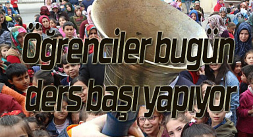 Eğitim öğretim yılı başladı! Samsun Eğitim ilk ders zili çaldı