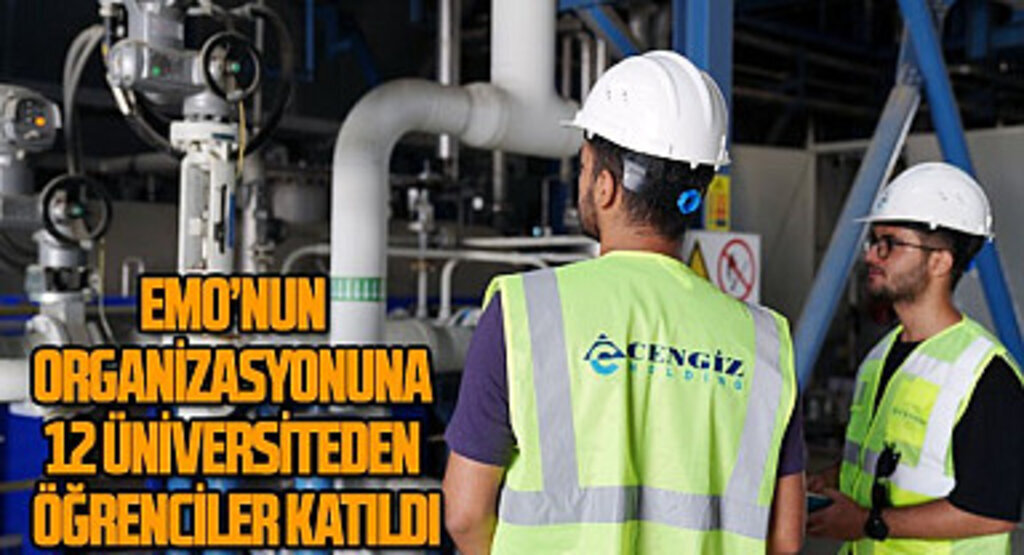 Genç mühendis adayları elektrik üretimini yerinde inceledi