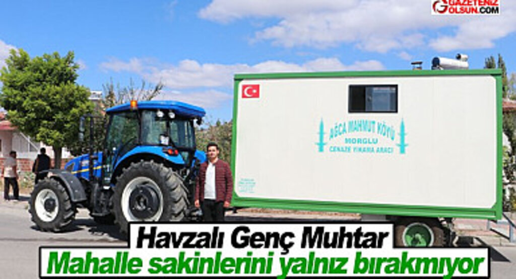 Havzalı Genç Muhtar mahalle sakinlerini yalnız bırakmıyor