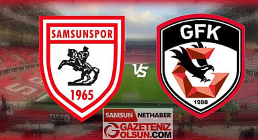 Samsunspor Gaziantep FK maç sonucu : 1-2 Samsunspor puan durumu