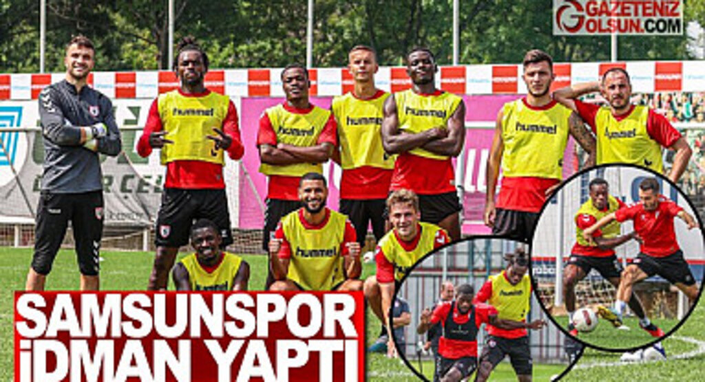 Samsunspor Giresunspor Maçına Hazırlanıyor