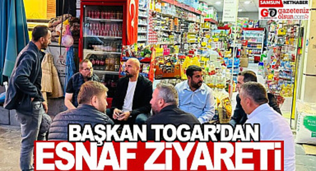 Tekkeköy Belediye Başkanı Hasan Togar Esnaf Ziyaretleri Yaptı