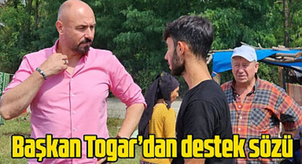 Tekkeköy Belediyesi sel afeti için sahada! Başkan Togar'dan destek sözü