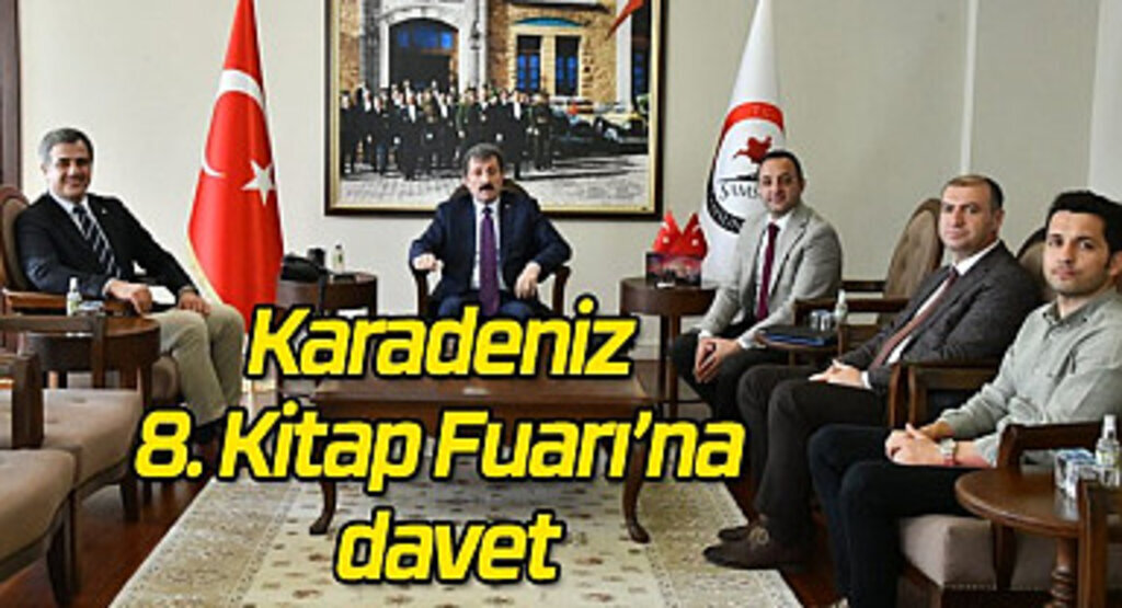 TÜYAP'tan Vali Tavlı'ya ziyaret! Kitap Fuarı'na davet var