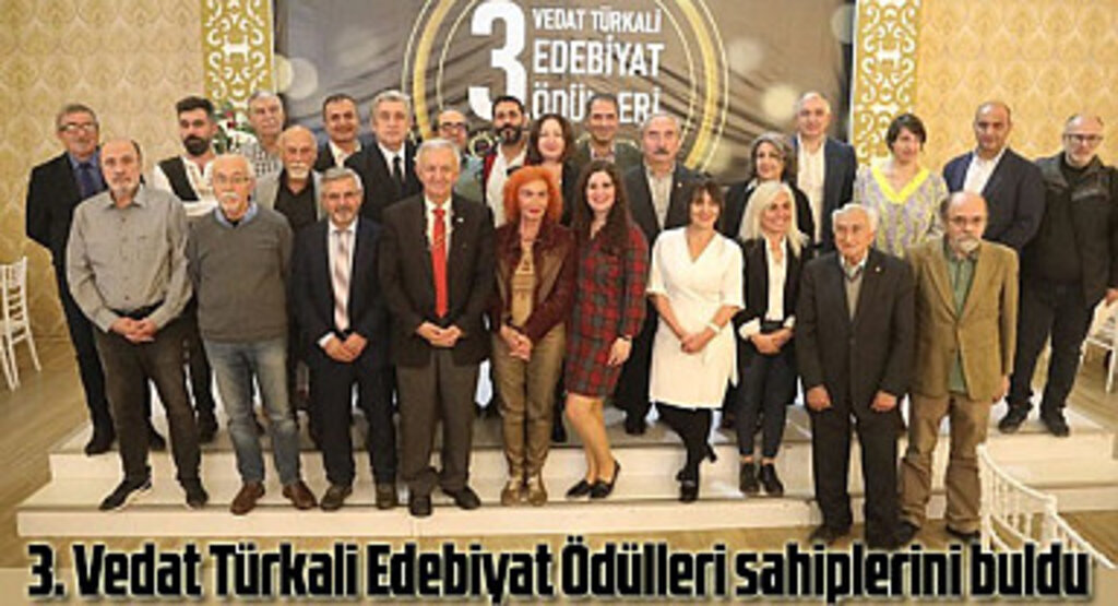 3. Vedat Türkali Edebiyat Ödülleri sahiplerini buldu
