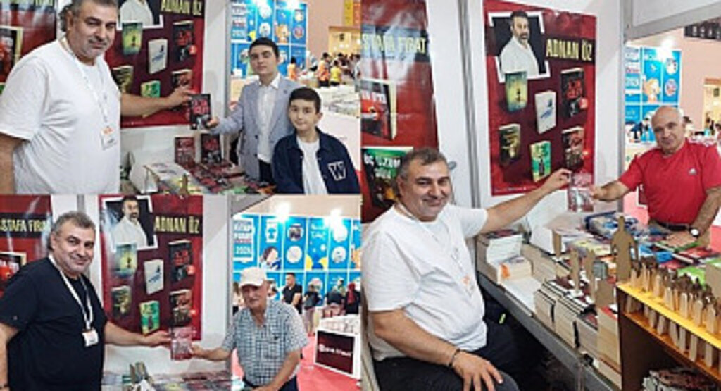 Adnan Öz'e TÜYAP Kitap Fuarı'nda yoğun ilgi