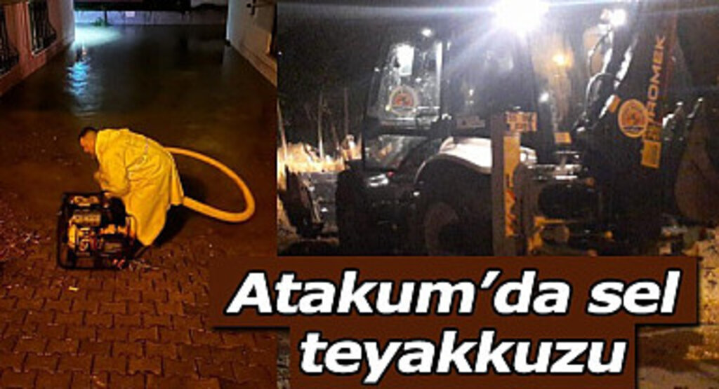Atakum’da sel teyakkuzu
