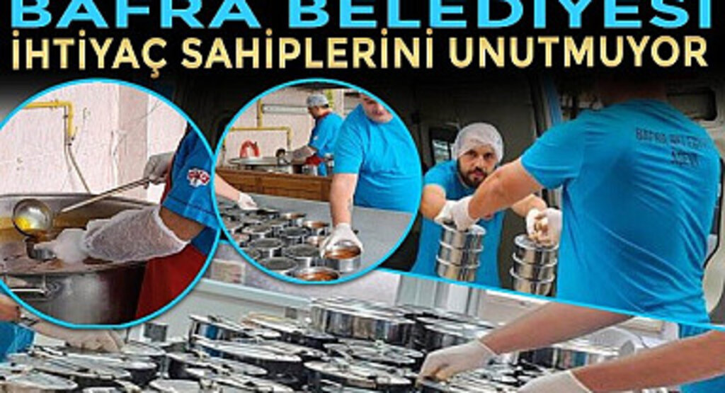 Bafra Belediyesi ihtiyaç sahiplerini unutmuyor