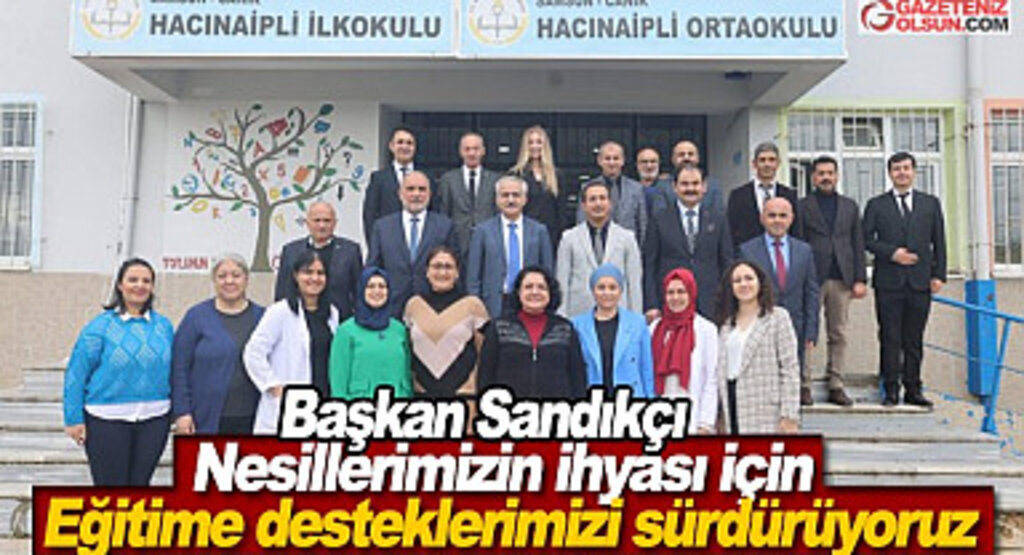 Başkan Sandıkçı: Gençlerimiz için her daim hazırız