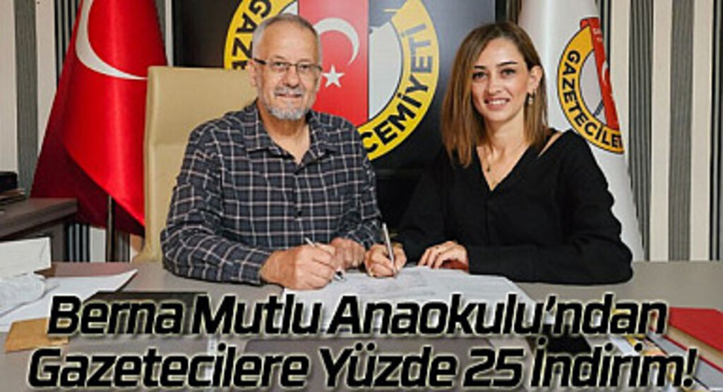 Berna Mutlu Anaokulu'ndan Gazetecilere Yüzde 25 İndirim!