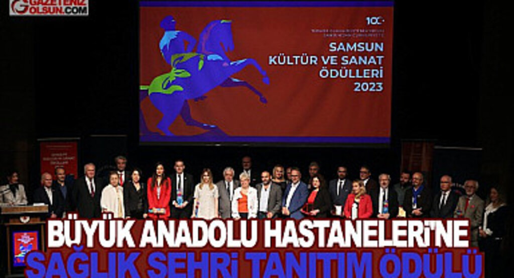 Büyük Anadolu Hastaneleri'ne Sağlık Şehri Tanıtım Ödülü