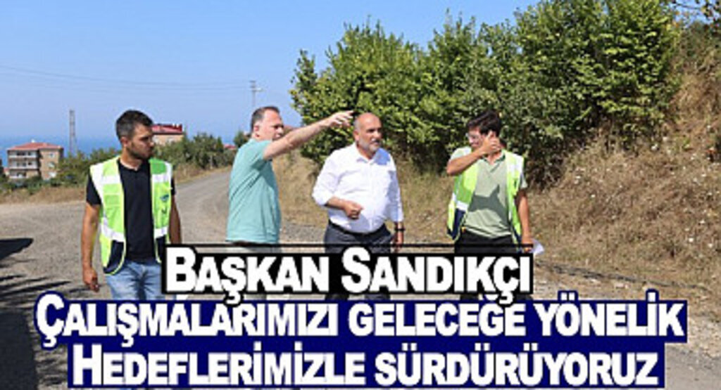 Canik’te hizmetler ve çalışmalar yoğun bir şekilde devam ediyor