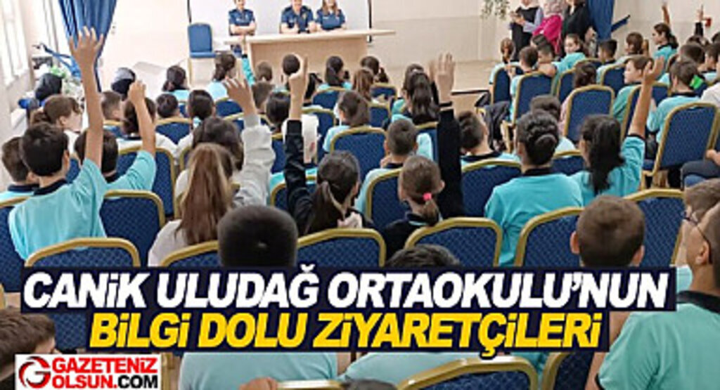 Canik Uludağ Ortaokulu Ünlü Yazar ve Milli Atleti Ağırladı