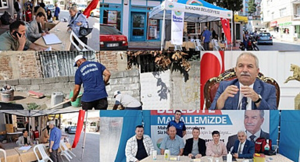 İlkadımlılar sorunlarını Hizmet Çadırı ile çözülüyor