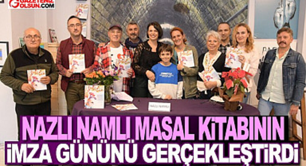 Nazlı Namlı masal kitabını okuyucularıyla buluşturdu