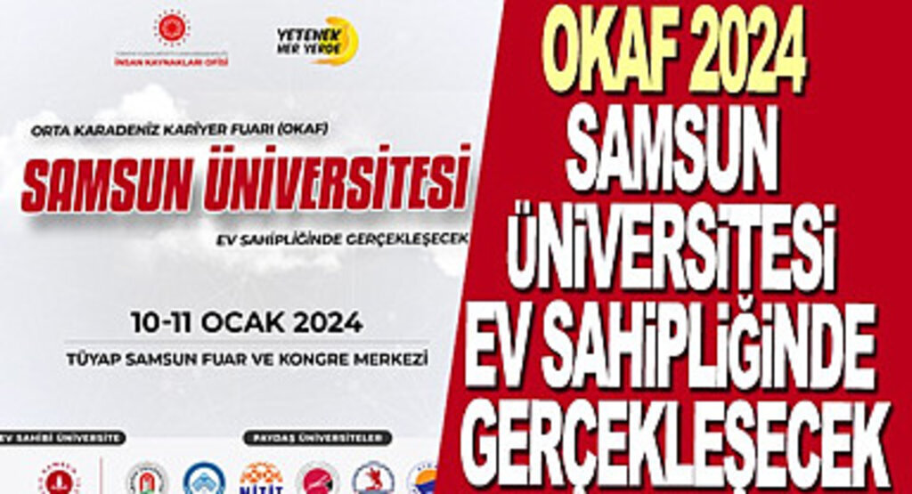 Orta Karadeniz Kariyer Fuarı Samsun Üniversitesi'nde Gerçekleşecek