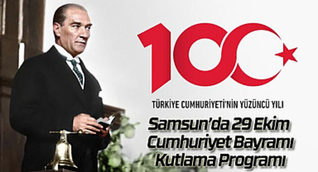 Samsun 29 Ekim Cumhuriyet Bayramı etkinlik programı - Samsun Etkinlik