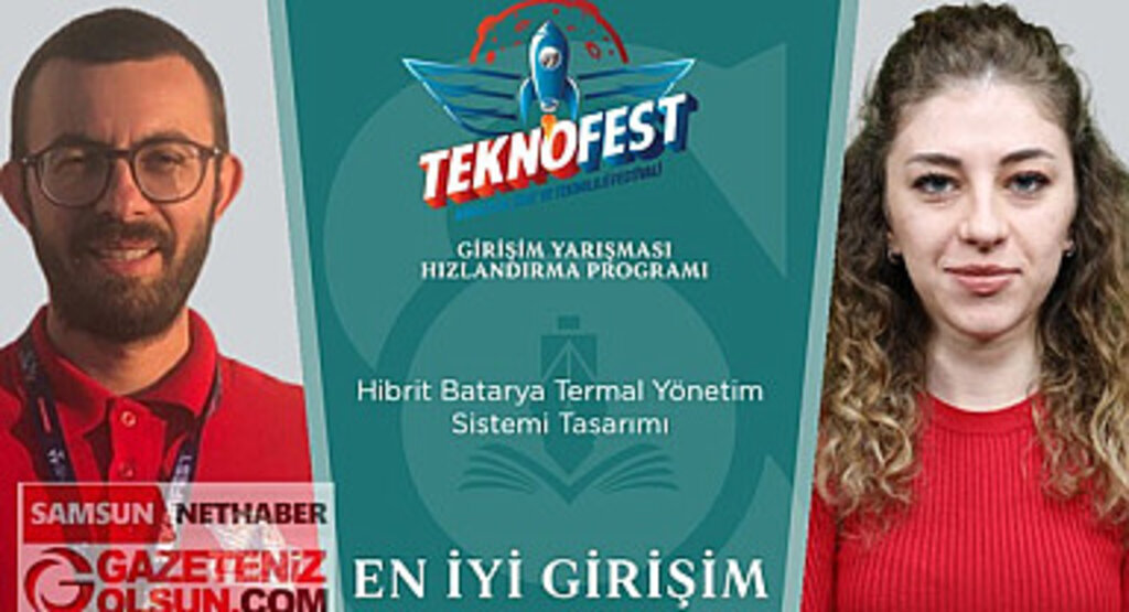 Samsun Üniversitesi'ne TEKNOFEST'te En İyi Girişim ödülü