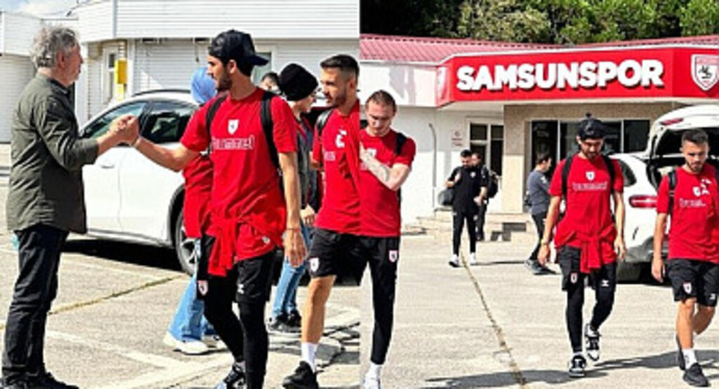 Samsunspor Rize'ye hareket etti! Samsunspor Çaykur Rizespor maç kadrosu