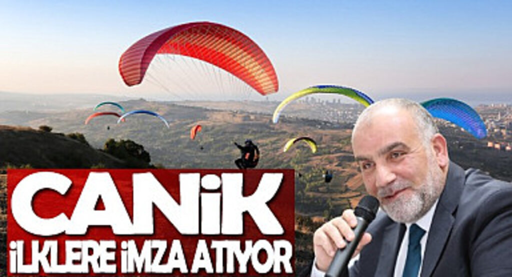 Şehrin İlk Ulusal Yamaç Paraşütü Hedef Yarışması Canik’te Düzenleniyor