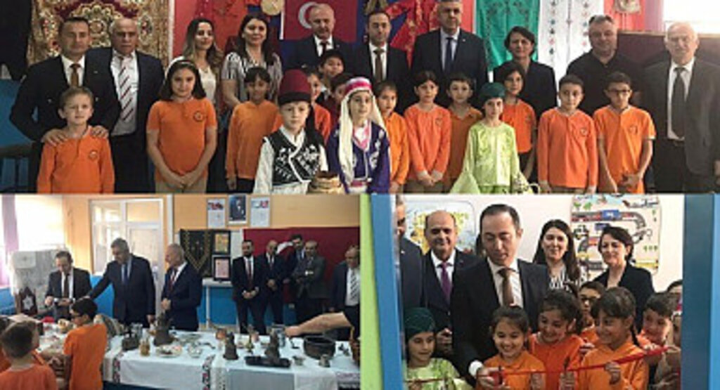 Adnan Kahveci İlkokulu'ndan geleneksel sergi