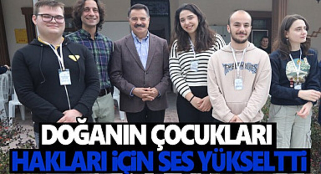Atakum'da Doğanın çocukları hakları için ses yükseltti