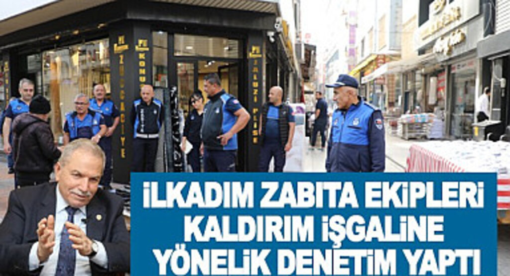 Başkan Demirtaş Kaldırım İşgaline Yönelik Mücadele Başlatıyoruz