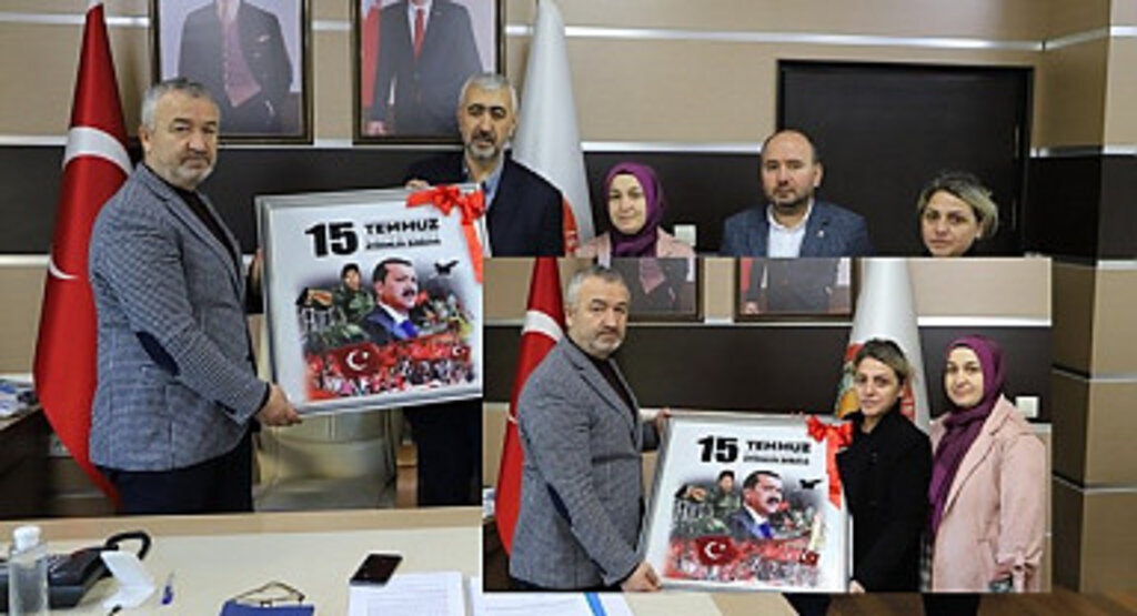 Halk Eğitim Merkezi Müdürlüğü'nden Başkan Topaloğlu’na Ziyaret