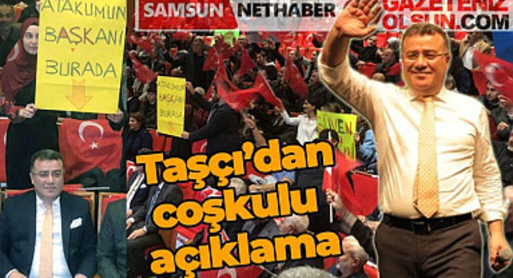 İshak Taşçı iddialı konuştu : Atakum'un kaybolan yıllarını geri alacağız