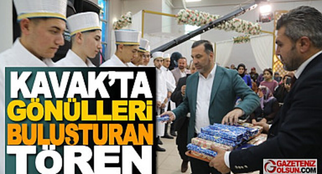 Kavak'ta Hafızlık İcazet Töreni Yapıldı