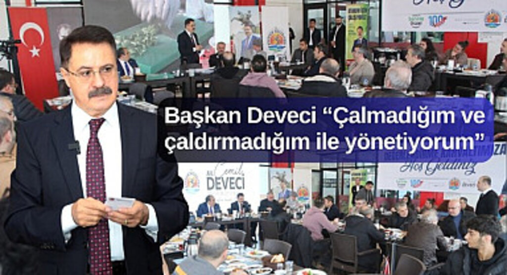 Atakum Belediye Başkanı Deveci beş yılın değerlendirmesini yaptı