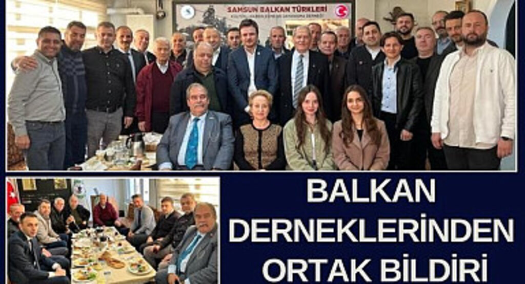 Balkan Derneklerinden yerel seçimler için ortak bildiri