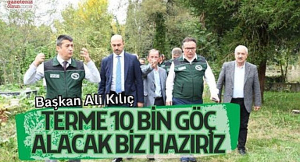 Başkan Ali Kılıç: Terme İçin Ne Söz Verdiysek Yaptık