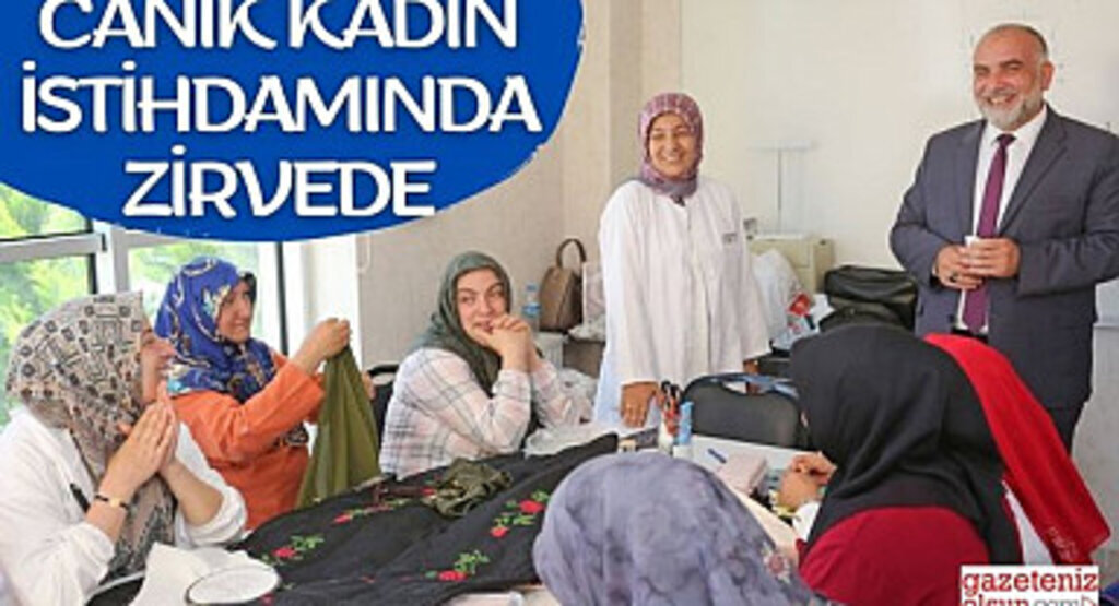 Canik Kadın İstihdamında Zirvede